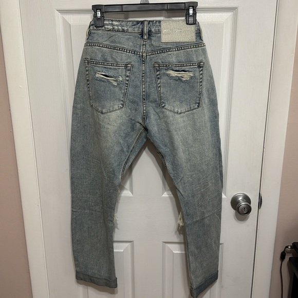 NWOT One Teaspoon Saints Boyfriend Jeans Montana Size 23 - Picture 8 of 8